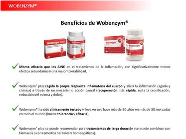 Presentación Wobenzym