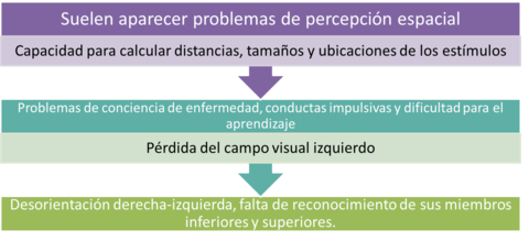 ACV en el lado derecho