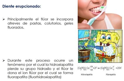 Presentación: Fluoruros y salud bucal