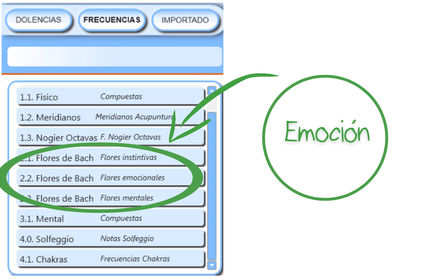 4.2. Dolencia o frecuencia emocional