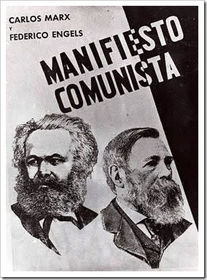 Karl Marx y Friedrich Engel.