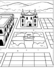 Trazado de la una ciudad